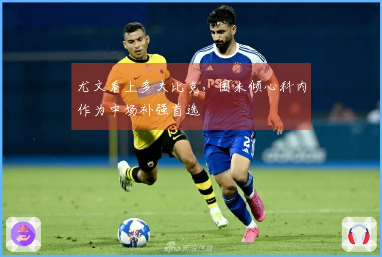 尤文看上多夫比克，国米倾心科内作为中场补强首选